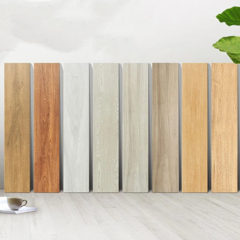 Baldosa de piso de cerámica cincelada teñida rectangular para sala de estar interior Gris Clearhalo
