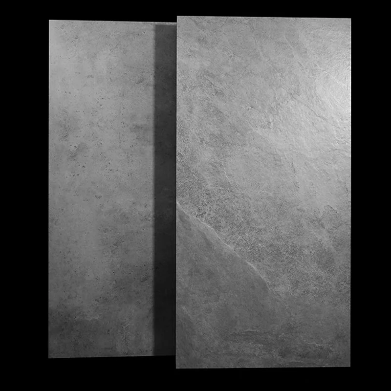 Baldosa rectangular de borde recto, baldosa de color puro para sala de estar Gris Clearhalo