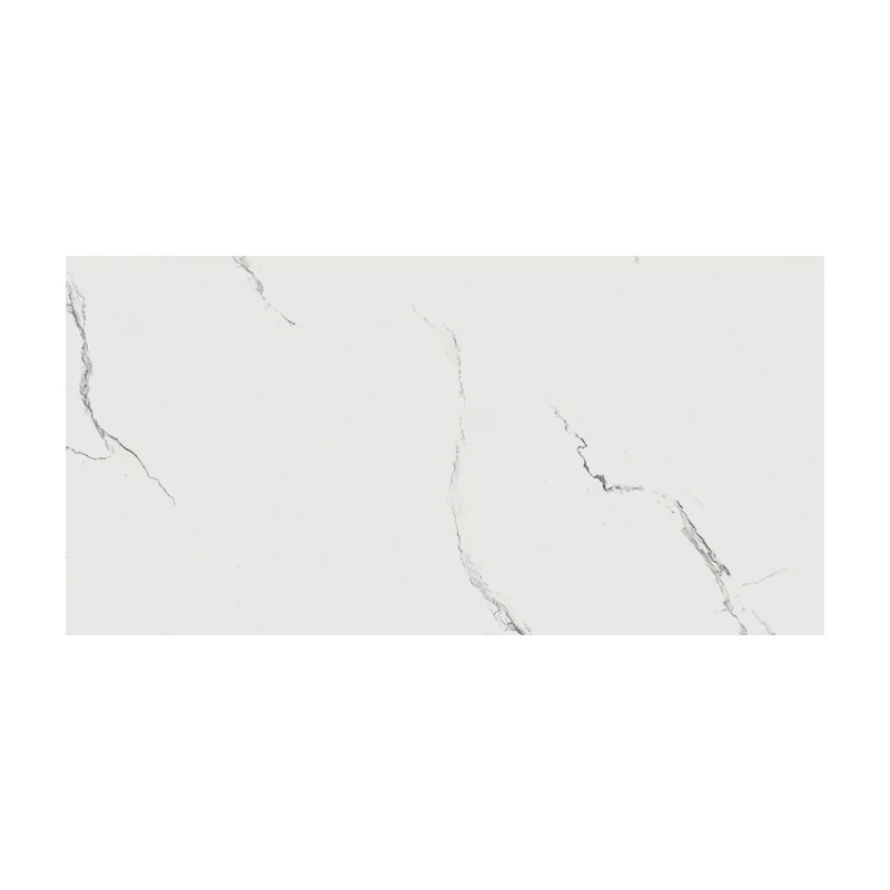 Baldosa rectangular de estilo moderno Baldosa de borde recto resistente al agua Blanco Clearhalo