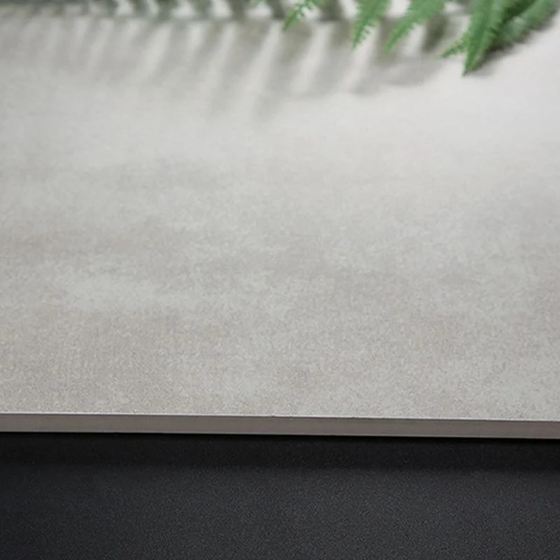 Baldosa rectangular para pared y piso Baldosa para piso y pared de mármol de imitación de borde recto Gris Clearhalo