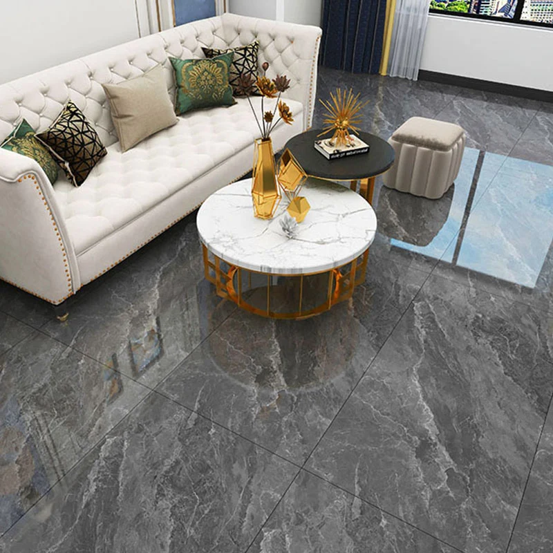 Baldosa rectangular pulida de mosaico singular con apariencia de mármol Topo Clearhalo