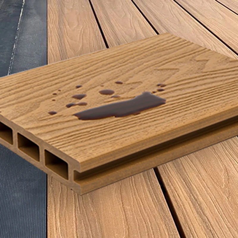 Baldosa resistente al agua con piso de madera de ingenierí rectangular para jardín y patio Cafe Clearhalo