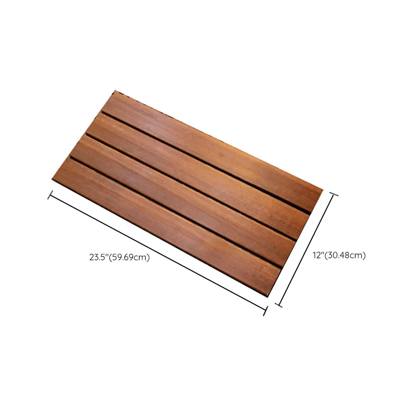 Baldosa resistente al agua tradicional, bloqueo de clic suave, madera de pino para sala de estar Marron Clearhalo