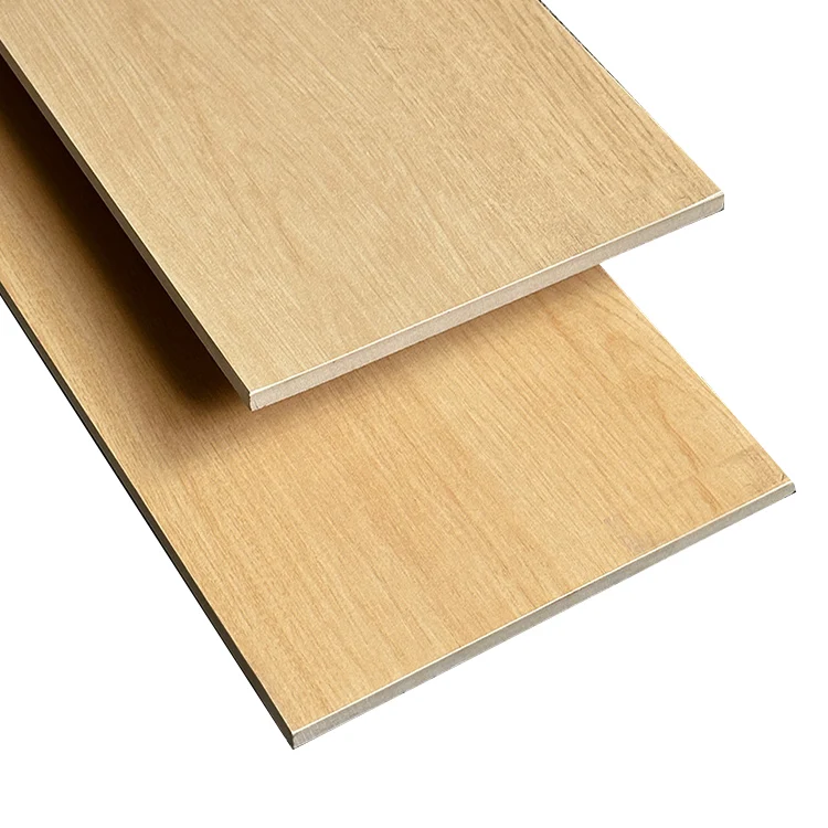 Baldosas Baldosas singulares resistentes los arañazos con textura de madera de cerámica rectangular Lino Clearhalo