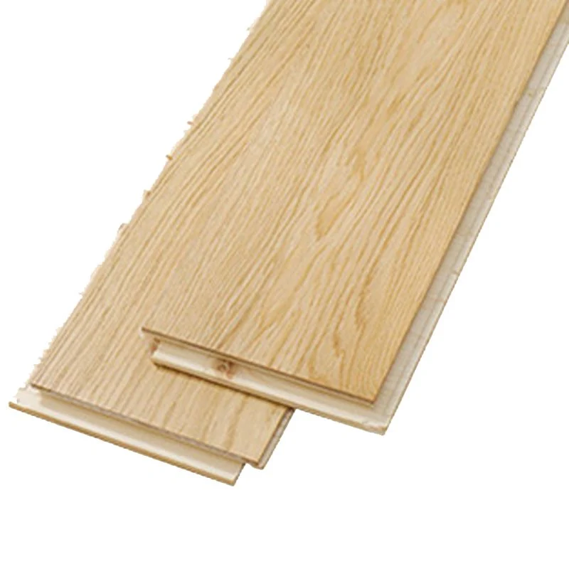 Baldosas de cubierta de madera dura con cierre de clic y pieza de moldura lateral contemporánea Clearhalo