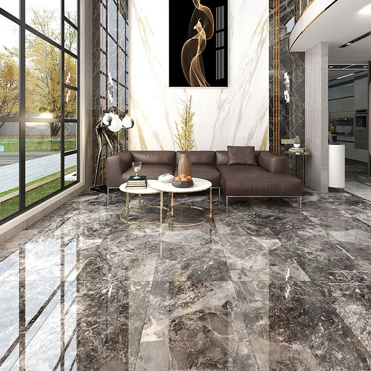 Baldosas esmaltadas para pisos y paredes Baldosas para pisos y paredes interiores con forma rectangular Clearhalo