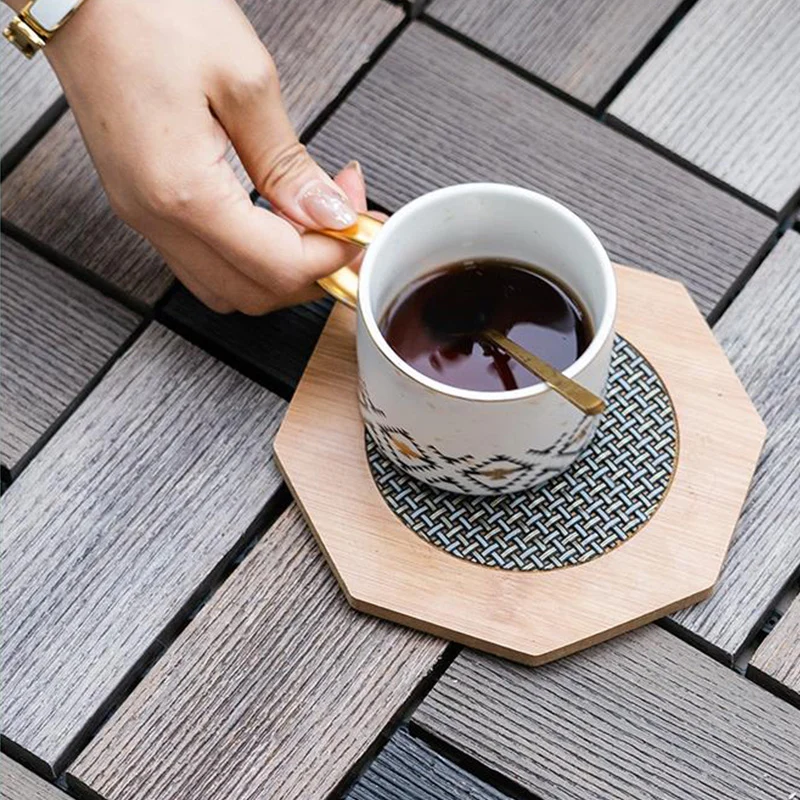 Baldosas de madera contemporáneas Suelos de madera de ingenierí impermeables Clearhalo