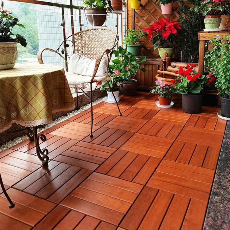 Baldosas de madera impermeables diseñadas para suelos tradicionales Clearhalo