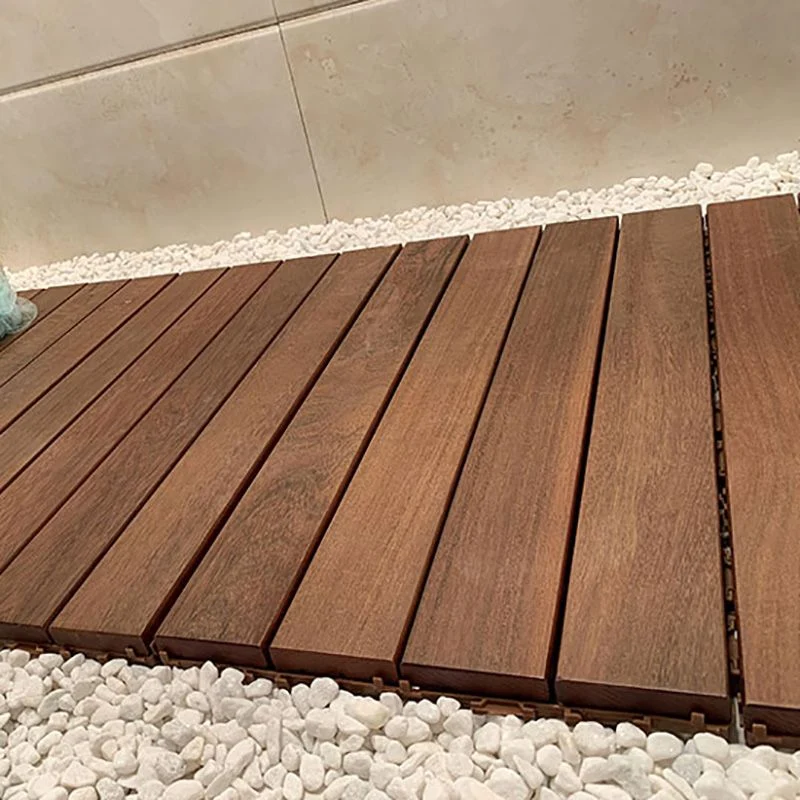 Baldosas de madera de ingenierí resistente al agua, baldosas de suelo modernas para sala de estar Clearhalo