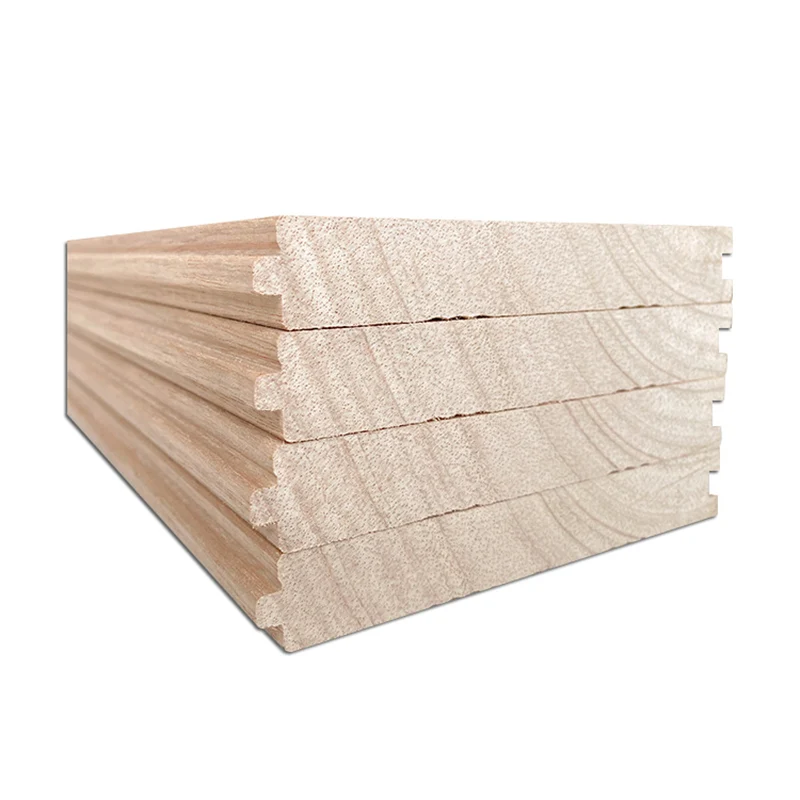 Baldosas para pisos de madera tradicionales Pieza de moldura lateral con cierre de clic cepillado con alambre Clearhalo