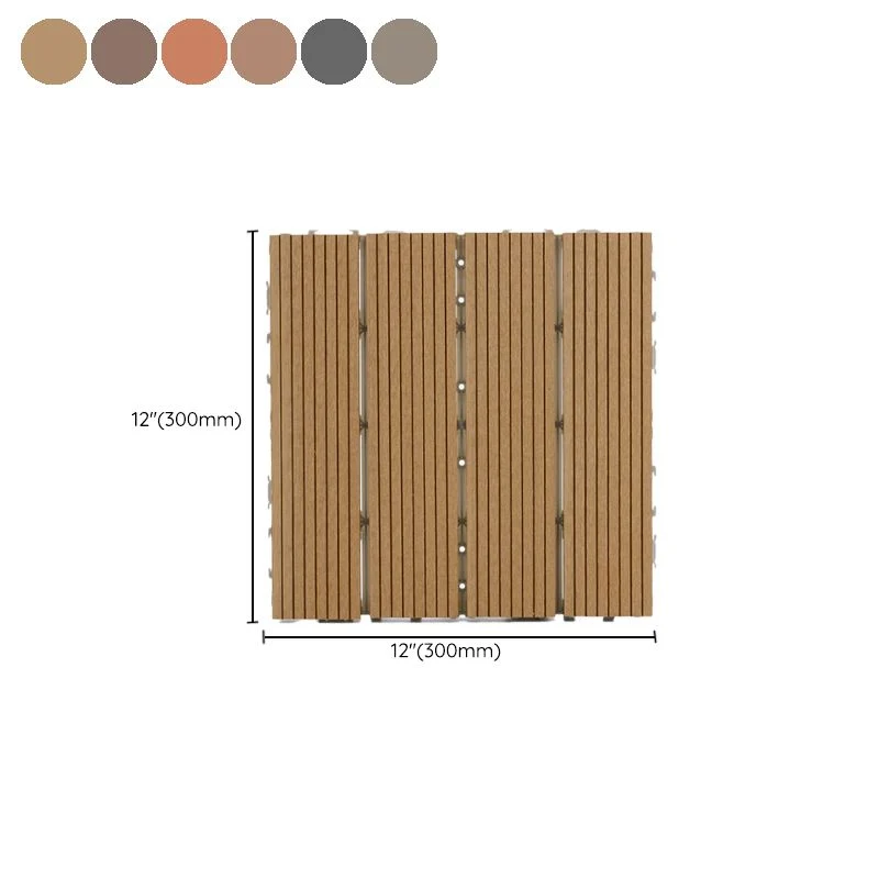 Baldosas para pisos tradicionales Tablones de piso de madera con cierre de clic, impermeables y lisos Clearhalo