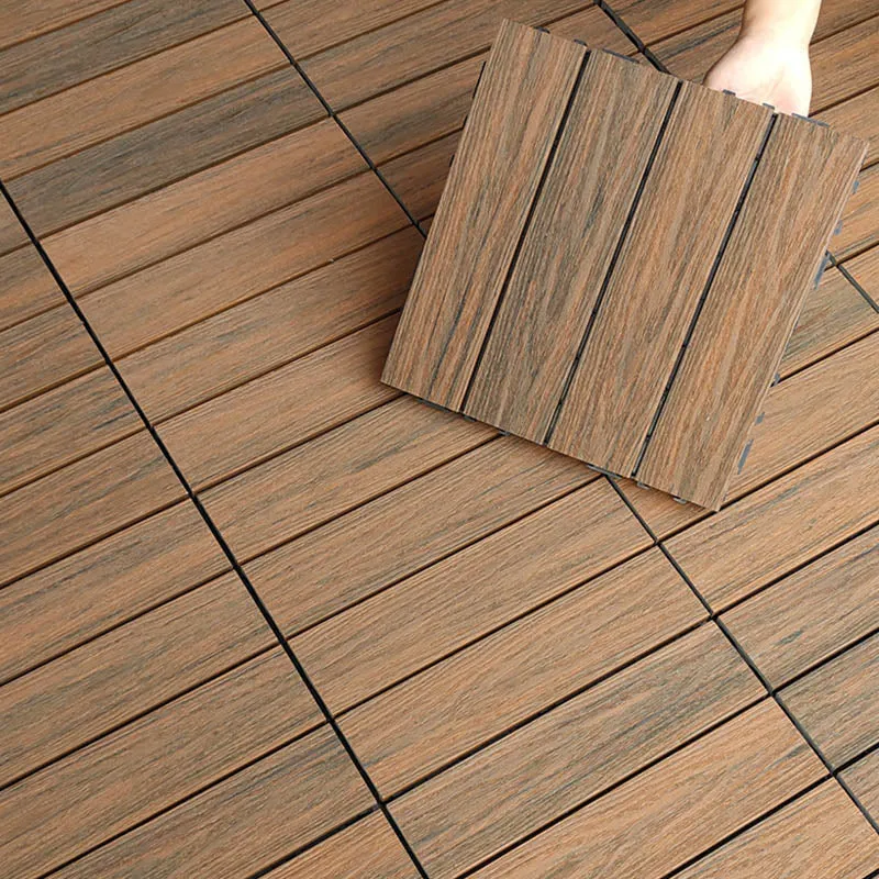 Baldosas para suelos de terraza al aire libre, baldosas impermeables compuestas para suelos de patio Clearhalo