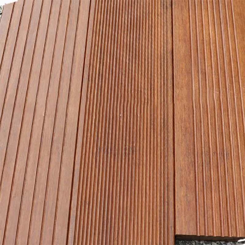 Baldosas para terraza al aire libre Baldosas para terraza con detalle de rayas de madera compuestas Clearhalo