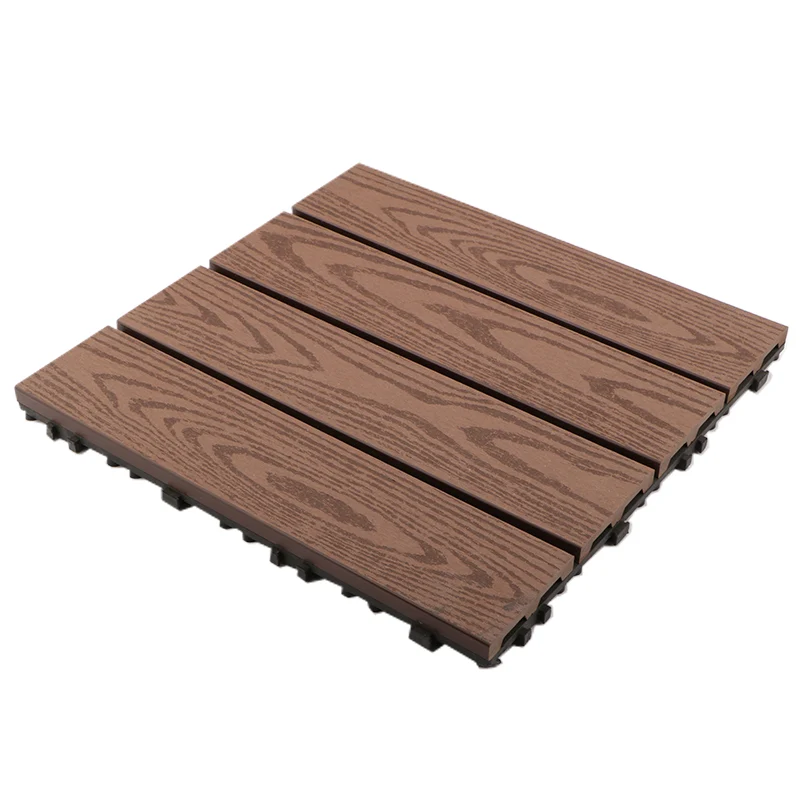 Baldosas de suelo para patio al aire libre, baldosas compuestas para suelo de patio con resistente al agua Clearhalo