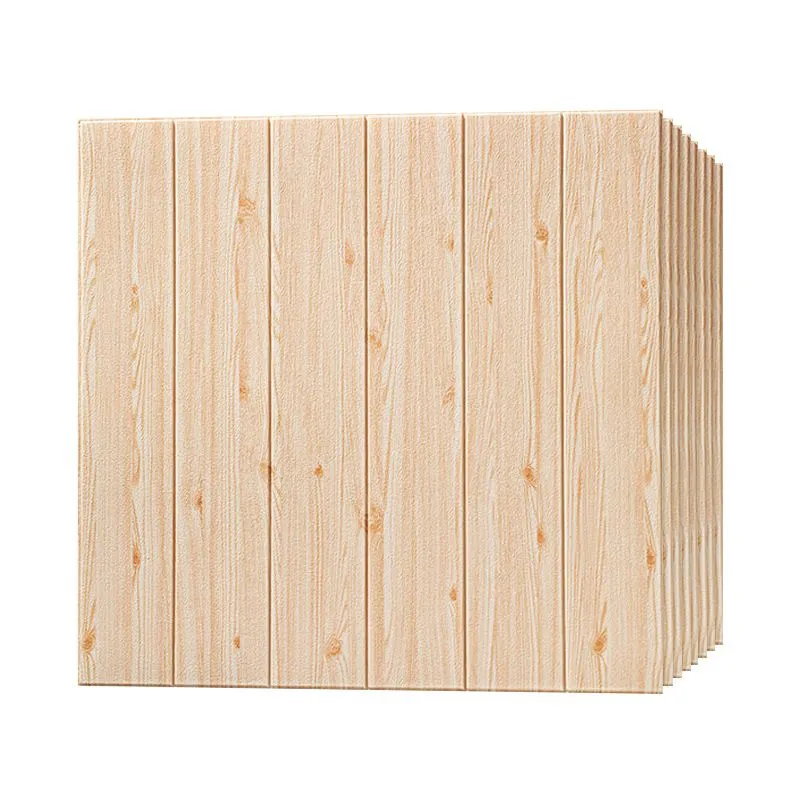 Juego de 2 paneles de madera para techo de pared lisa, paneles contra salpicaduras de estaño para granja Clearhalo