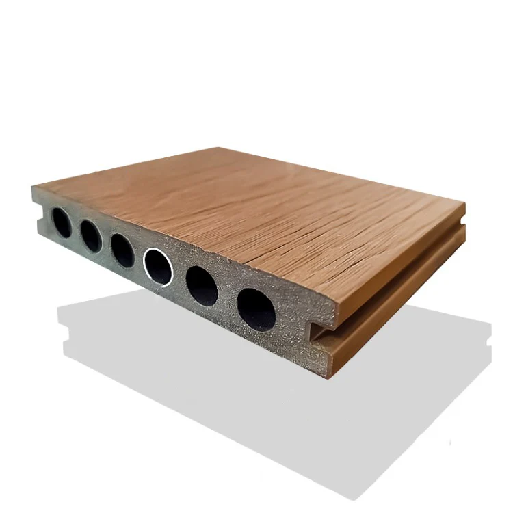 Kit de tejas para terraza de patio al aire libre, tablón de cubierta en relieve compuesto clavado Clearhalo