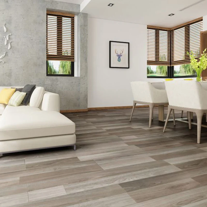 Laminado resistente al rasguño de madera interior rectangular del suelo laminado impermeable Clearhalo