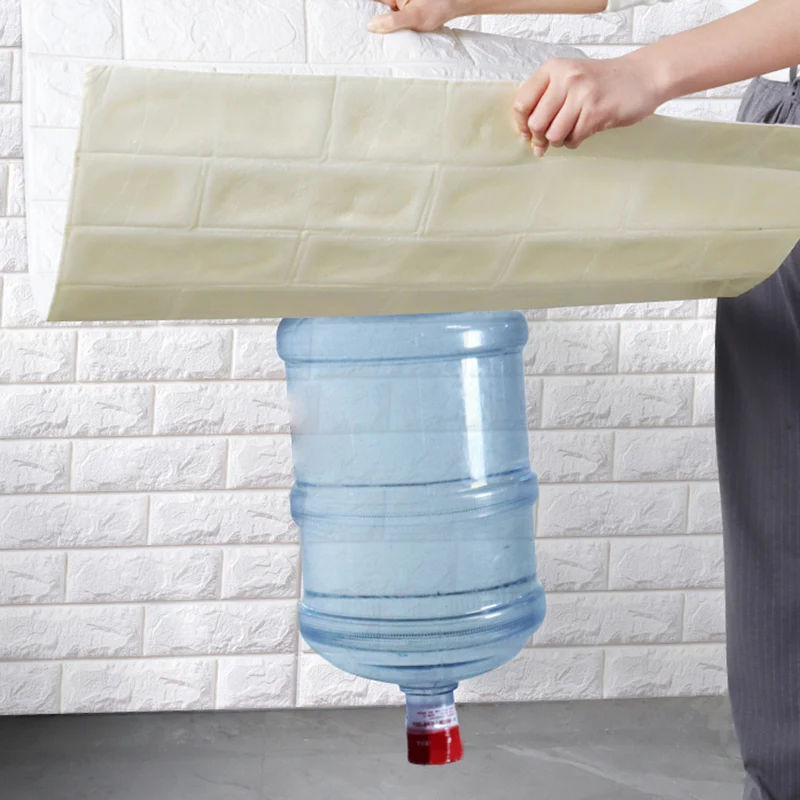 Panel de acceso de pared impermeable con diseño de mosaico de paneles de pared en relieve 3D contemporáneo Clearhalo