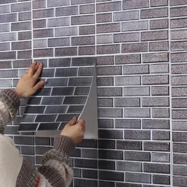 Panel de acceso de pared en relieve 3D industrial de techo de pared de plástico resistente al agua Gris Clearhalo