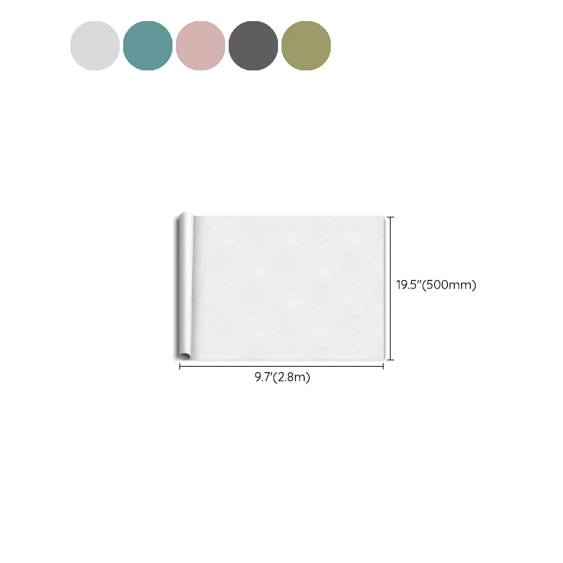 Panel 3D básico Paneles contra salpicaduras de color sólido para sala de estar Gris Clearhalo