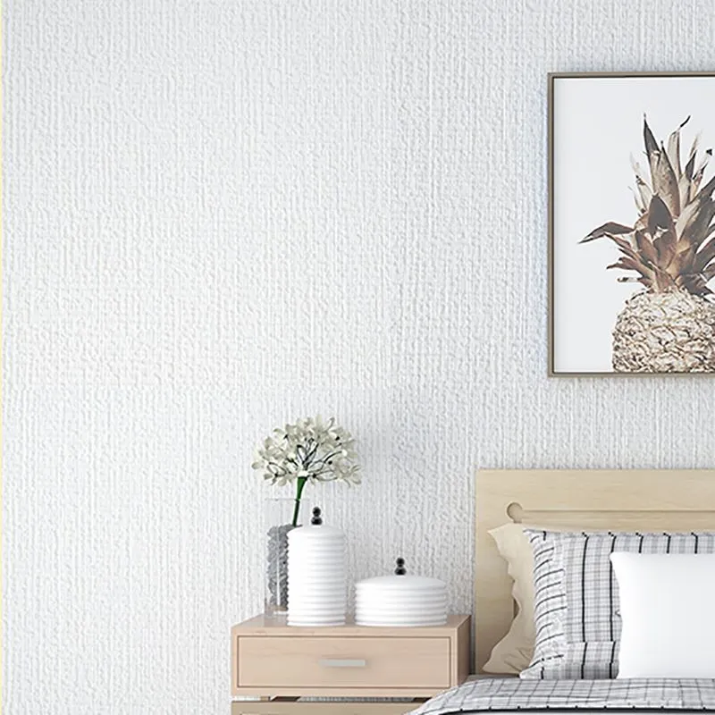 Panel de pared de estilo moderno, paneles de pared de espuma XPE para sala de estar, pelados y pegados Blanco Clearhalo