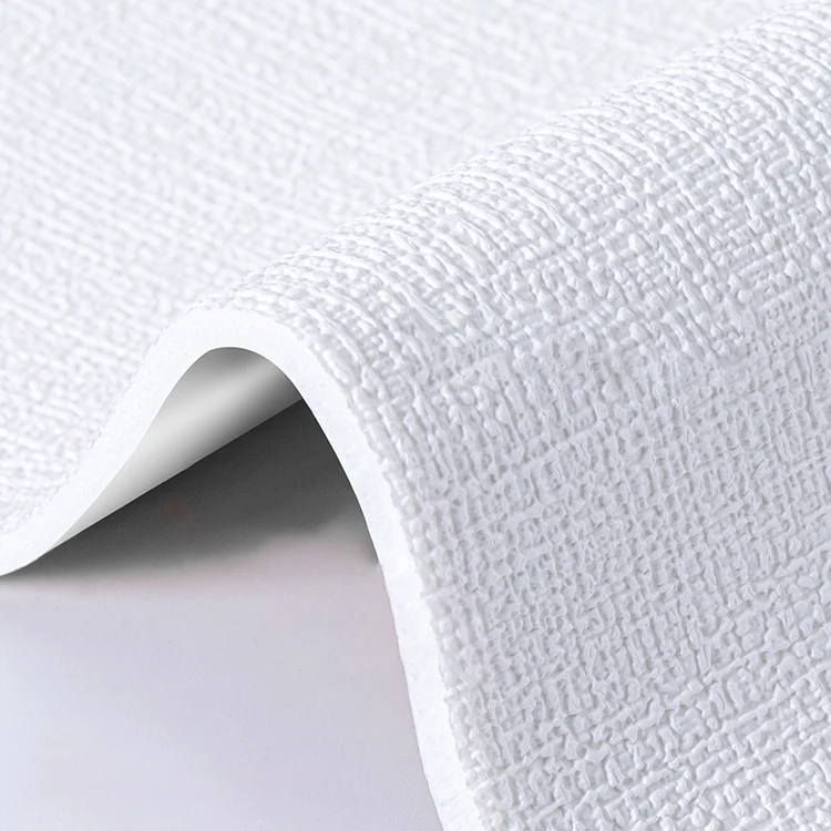 Panel de pared impermeable básico D Paneles contra salpicaduras en relieve para sala de estar Gris Clearhalo