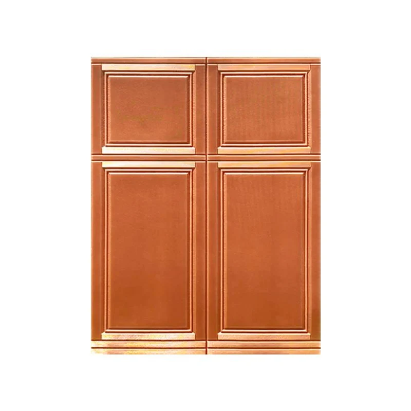 Panel de pared Placa de pared de sala de estar casera simple estilo 3D (paquete de 10) Verde Clearhalo