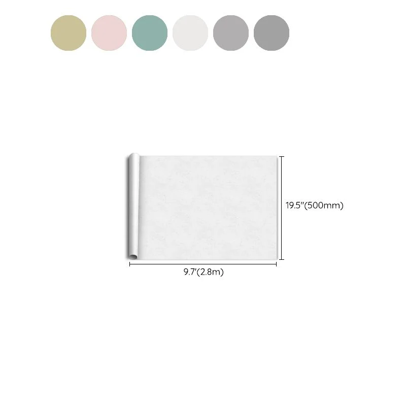 Panel de pared de PVC de estilo moderno, revestimiento de paredes de textura mate para sala de estar, pelado y pegado Blan...