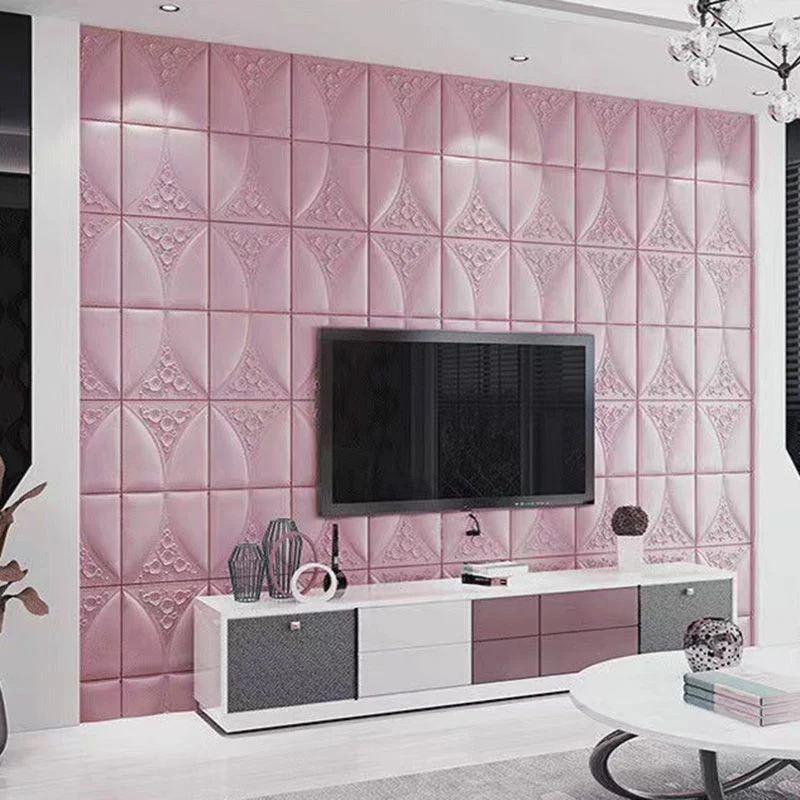 Panel de techo de pared lisa de PVC con paneles contra salpicaduras de estaño industrial Flor Clearhalo