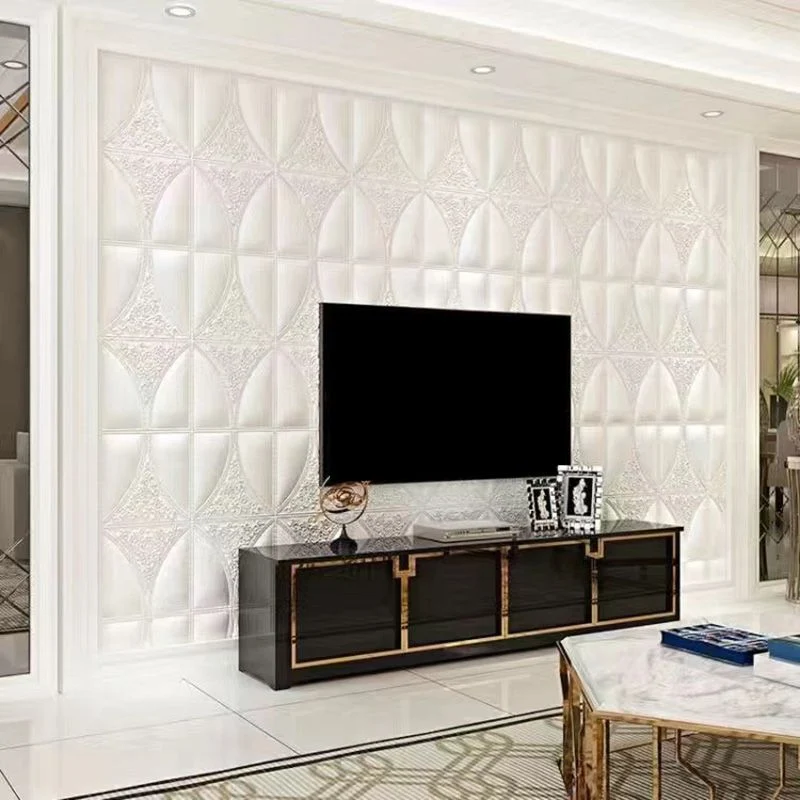 Panel de techo de pared lisa de PVC con paneles contra salpicaduras de estaño industrial Flor Clearhalo
