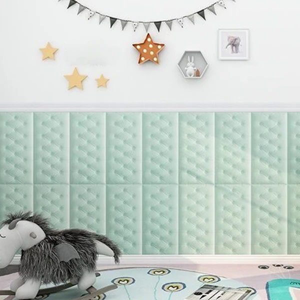 Paneles contra salpicaduras 3D Paneles de pared contemporáneos despegables y adhesivos Beis Clearhalo