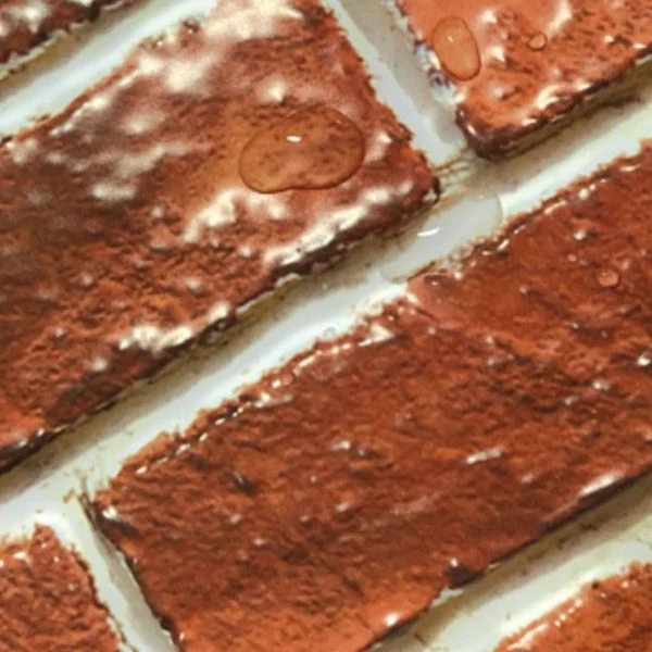 Paneles contra salpicaduras en relieve 3D Paneles contra salpicaduras de plástico con prenda impermeable Marron Clearhalo
