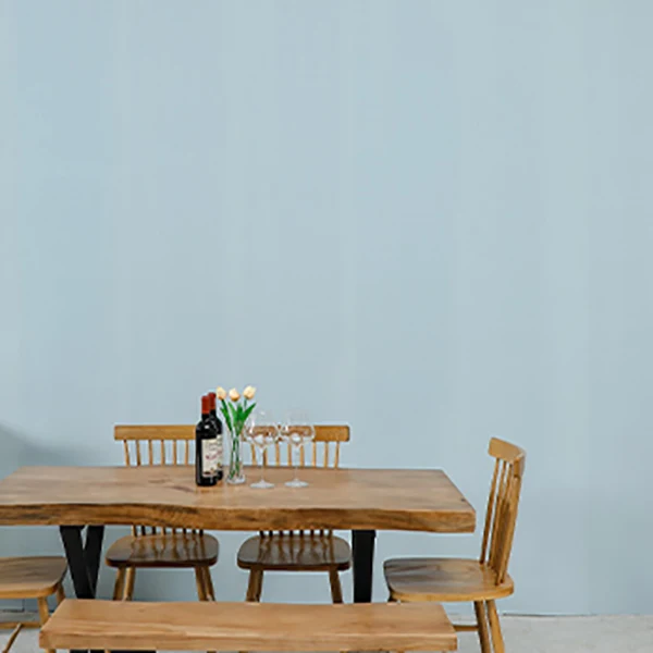 Paneles impermeables modernos para pelar y pegar paneles contra salpicaduras para sala de estar Azul Clearhalo