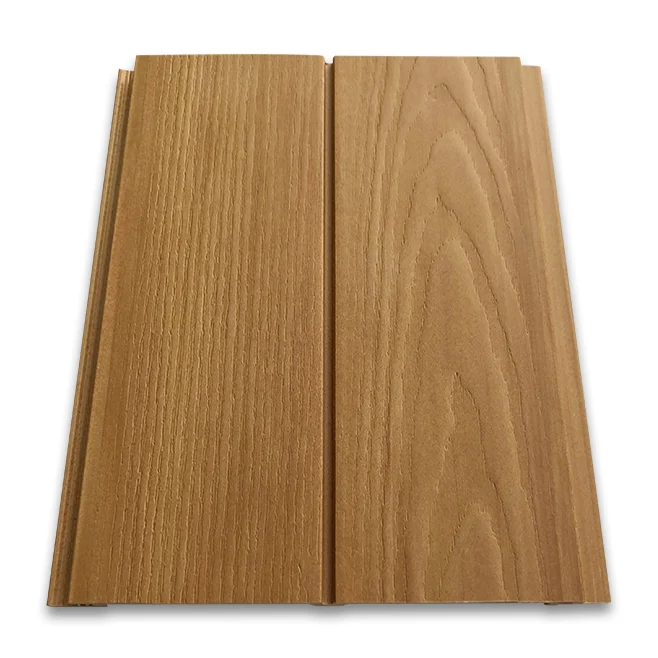 Paneles de madera con textura Shiplap Paneles de pared ignífugos resistentes al agua Naturales Clearhalo