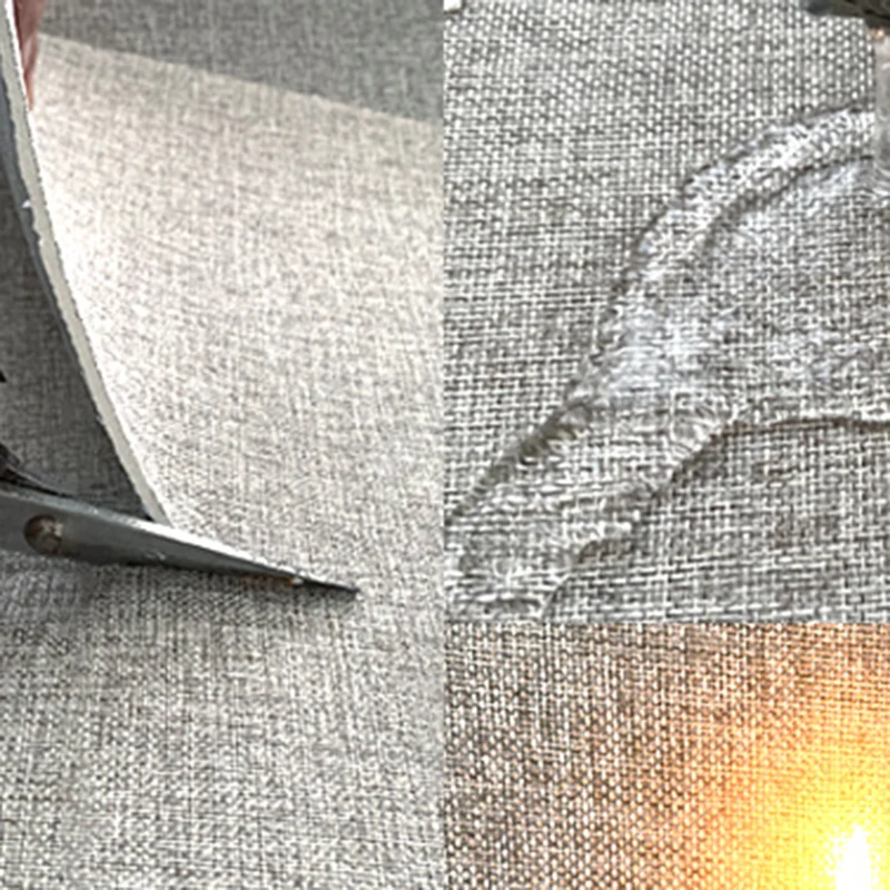 Paneles de pared contemporáneos con panel tapizado despegable y adhesivo de 1 pieza Borgona Clearhalo