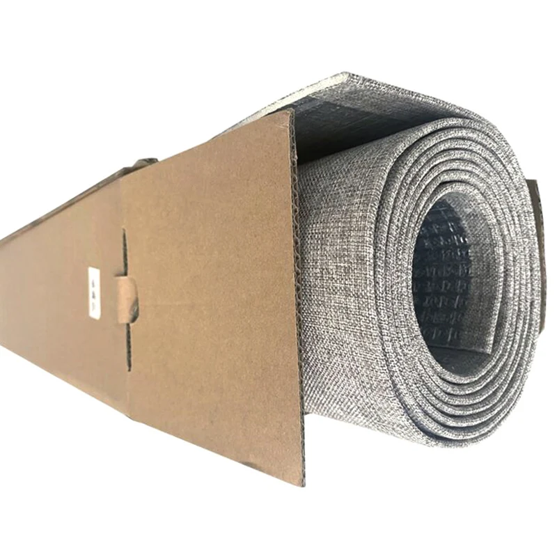 Paneles de pared contemporáneos con panel tapizado despegable y adhesivo de 1 pieza Borgona Clearhalo