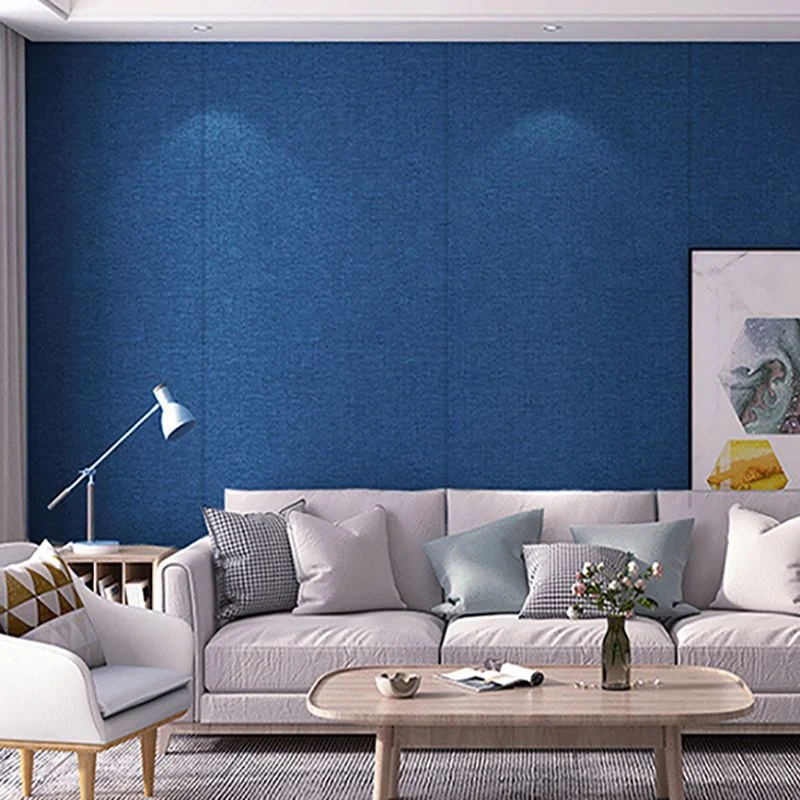 Paneles de pared contemporáneos Panel de acceso la pared impermeable para pelar y pegar Caqui Clearhalo