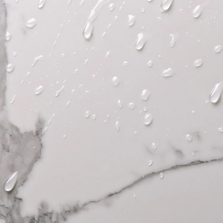 Paneles de pared contemporáneos Panel de pared impermeable para despegar y pegar Gris Clearhalo