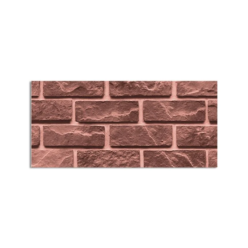Paneles de pared de ladrillo falsos, pelar y pegar, impermeable, sala de estar, techo de pared de PVC Blanco Clearhalo
