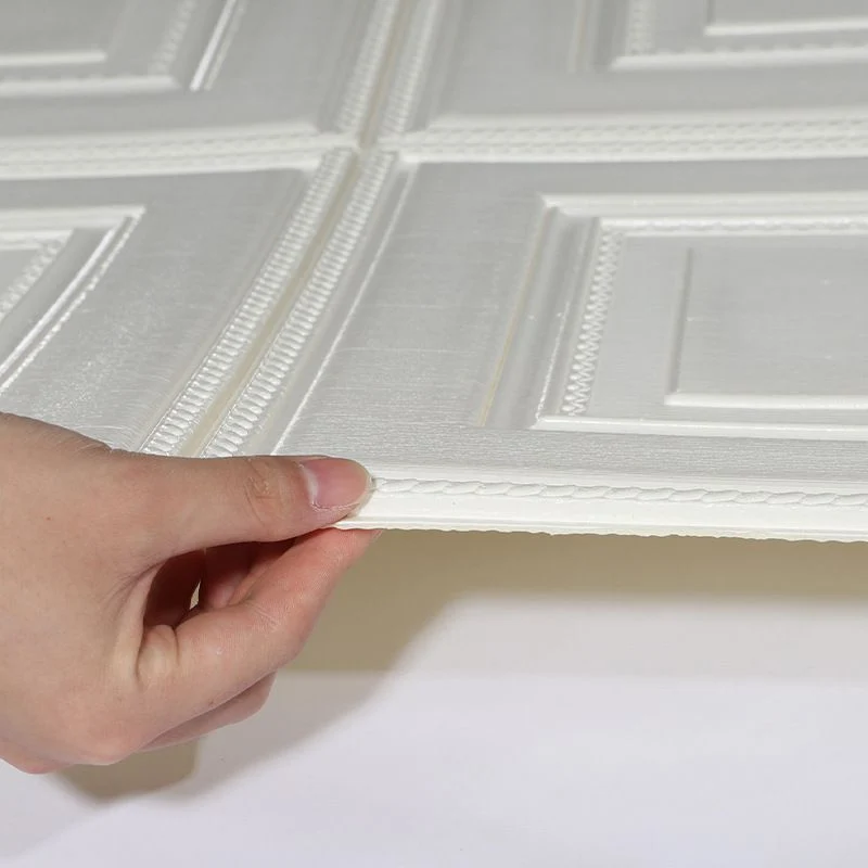 Paneles de pared de ladrillo 3D de tablón de pared contemporáneo, juego impermeable de 2 Rosa Clearhalo