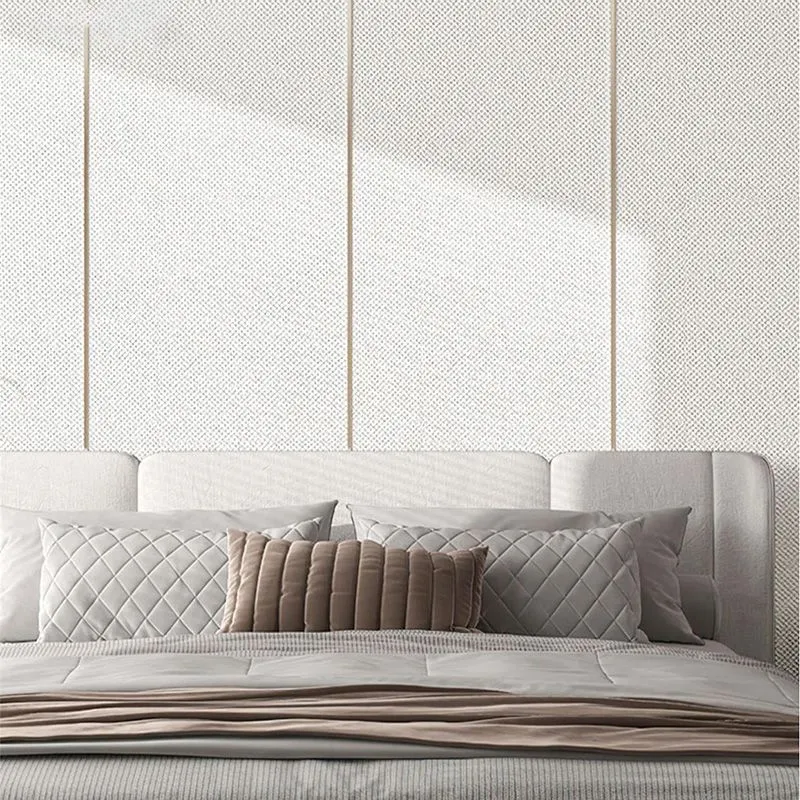 Paneles de pared modernos, techo de pared liso y pegado para sala de estar Borgona Clearhalo
