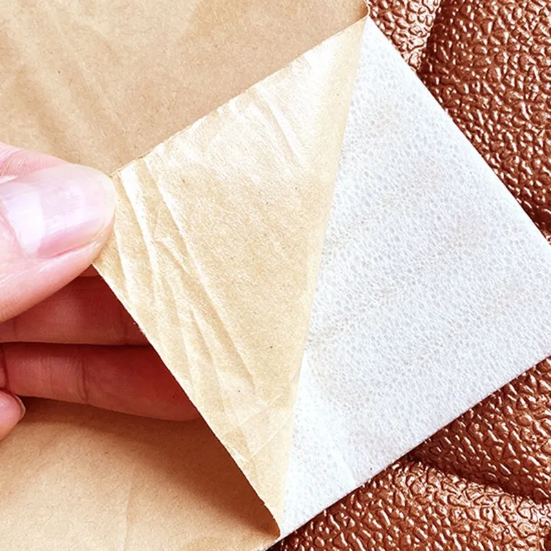 Paneles de pared para dormitorio y sala de estar, ladrillo 3D, juego de 10 Naturales Clearhalo