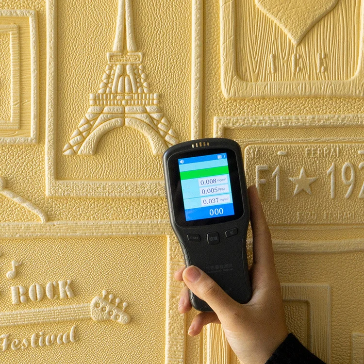 Paneles de pared para interiores Panel de pared impermeable con impresión 3D, despegable y pegado Gris Clearhalo