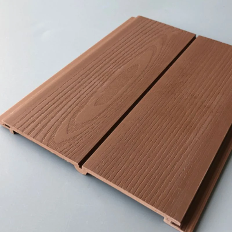 Paneles sólidos, impermeables, estilo moderno, panel de pared traslapado de madera para sala de estar (paquete de 100) Bla...