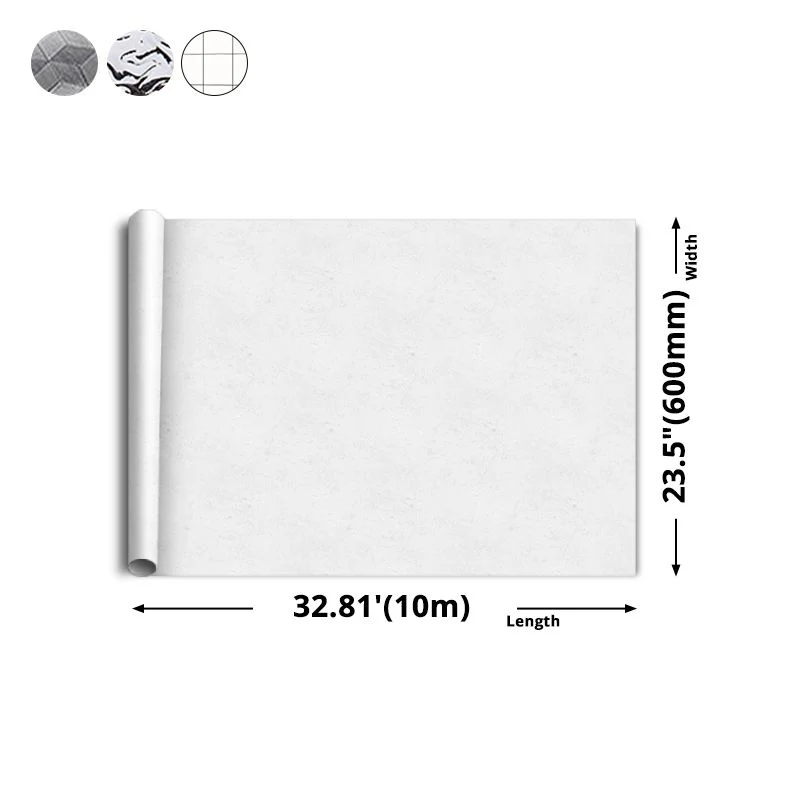 Papel pintado plástico moderno del azulejo del protector contra salpicaduras de Peel and Stick para la cocina Blanco Clear...