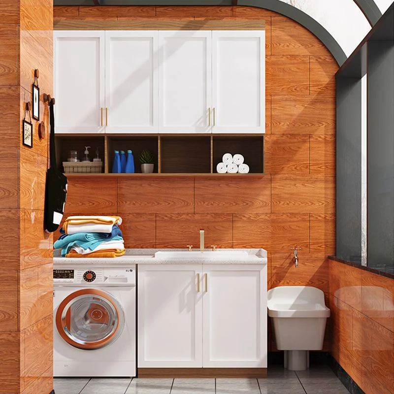 Papel pintado de plástico para pared, protector contra salpicaduras, impermeable, de un solo azulejo Multicolor Clearhalo