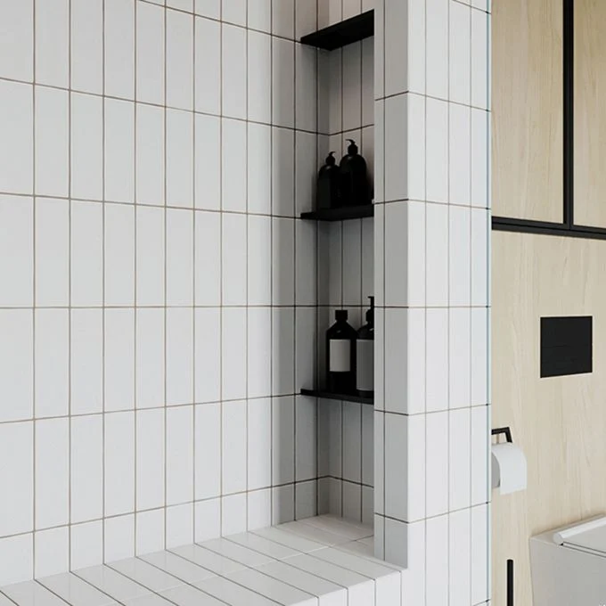 Papel pintado rectangular de azulejos de campo de azulejos de pared de porcelana para pelar y pegar Cuadros Clearhalo