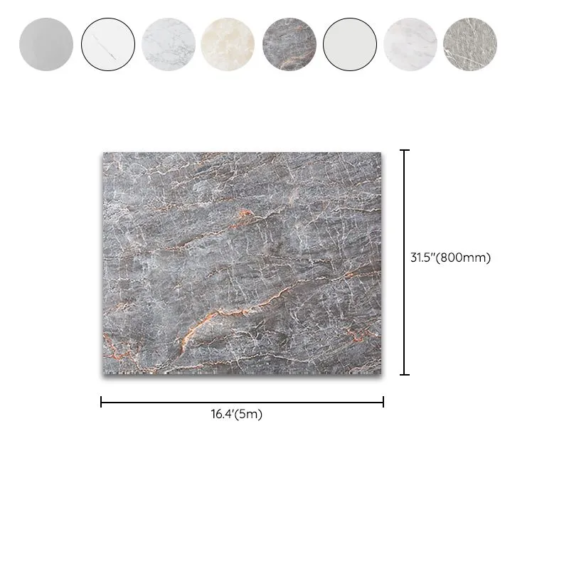 Papel pintado rectangular de PVC para azulejos de campo moderno Peel & Stick para cocina Beis Clearhalo