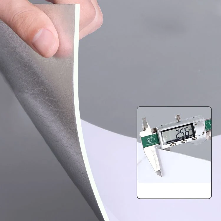 Papel tapiz de un solo azulejo, protector contra salpicaduras de plástico impermeable y adhesivo Blanco Clearhalo