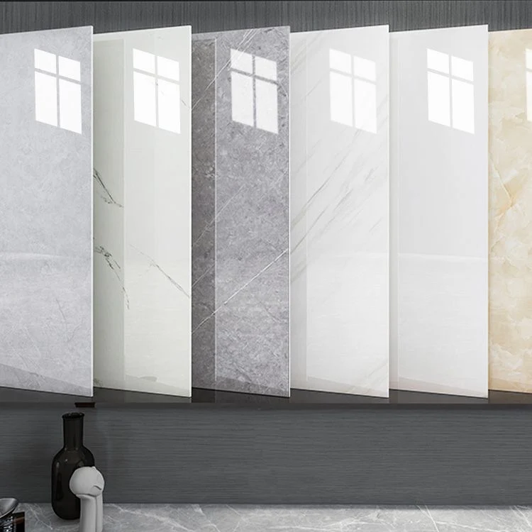 Paquete de 10 azulejos rectangulares de PVC para salpicaduras de cocina y baño Marfil Clearhalo